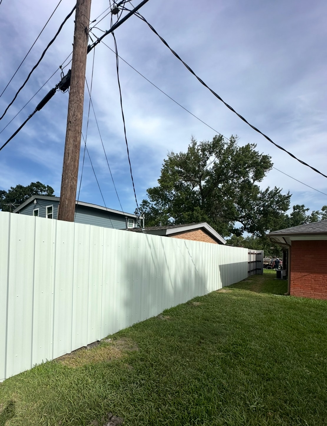 Sheet Metal Fence